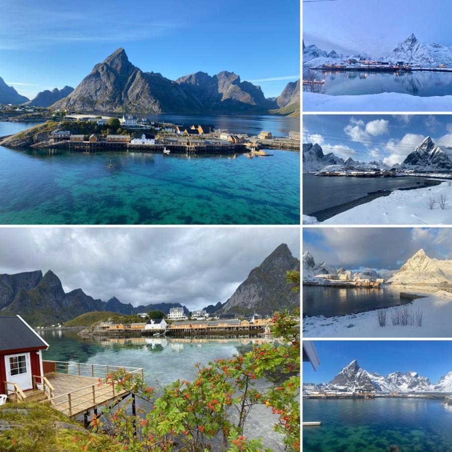 Lofoten Suite Apartments - Rostad Retro Rorbuer Reine Bagian luar foto